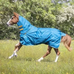 Highlander Original Regendeken Turnout Lite Met Halsstuk Teal