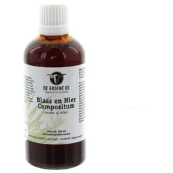 Groene Os Solidago Complex/Blaas&Nier Compositum Paard 100ml