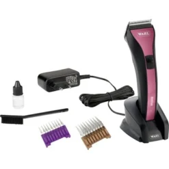 Wahl Tondeuse Motiva Roze/Zwart -Exporteren Paard Gear Winkel wahl 1877 0471 motiva with accessories print.cb95fb