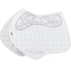 Weatherbeeta Zadeldekje Ultra Grip Springen Wit Full