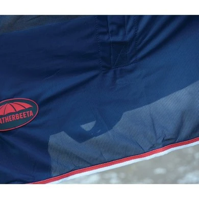 Weatherbeeta Standard Neck Scrim Cooler Navy/Red/White 145/195 8 Weatherbeeta Standard Neck Scrim Cooler Navy/Red/White 145/195 - Afbeelding 8